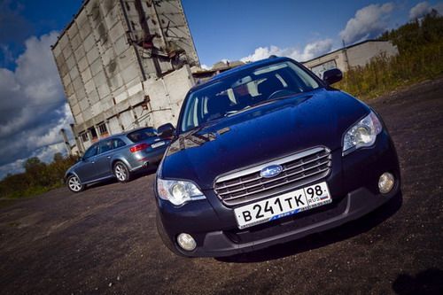 Audi A4 Allroad VS Subaru Outback: Сталкеры