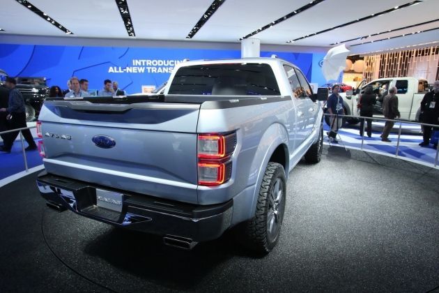 Ford представил концепуальный пикап Atlas
