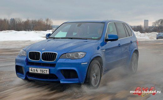 Гоночные кроссоверы BMW X5 M и X6 M