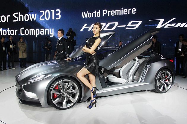 Корея первой увидела «живого» предвестника Hyundai Genesis
