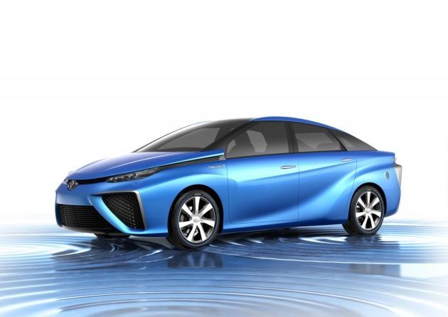 Toyota досрочно рассекретила «зеленый» концепт FCV