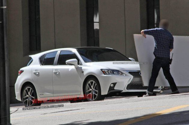 Фотошпионы рассекретили новый Lexus CT 200h