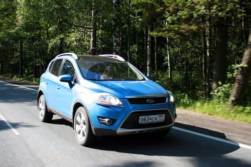 Тест-драйв Ford Kuga 2.5 AT: С автоматом наперевес