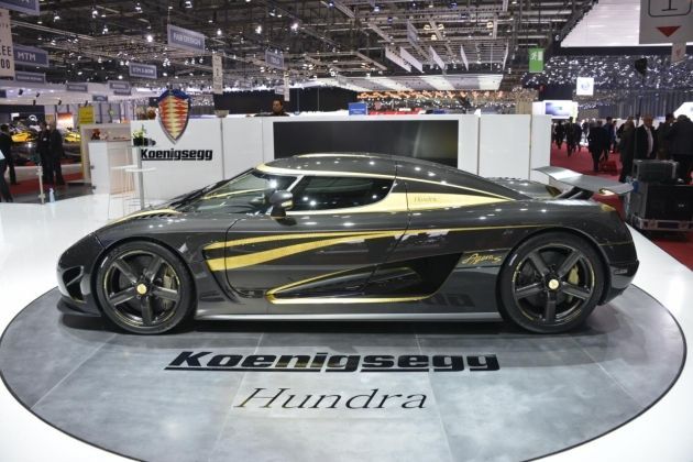 Koenigsegg построил золотой гиперкар