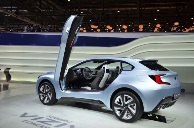 Концепт Subaru устроил в Женеве дизайнерскую революцию