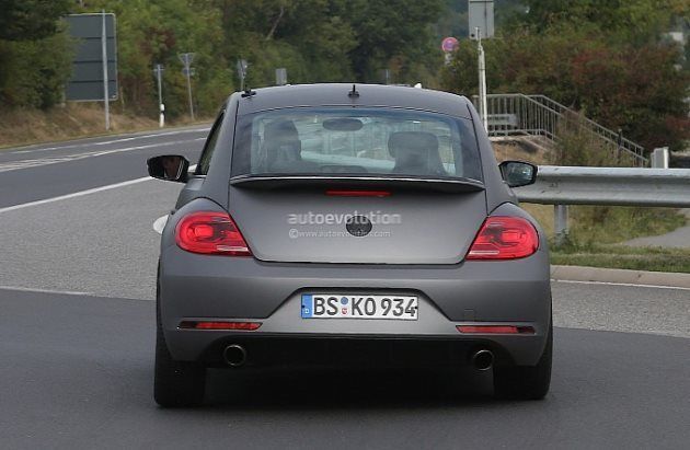 Опубликованы шпионские снимки Volkswagen Beetle R