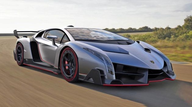 Юбилейный суперкар Lamborghini Veneno показали до премьеры