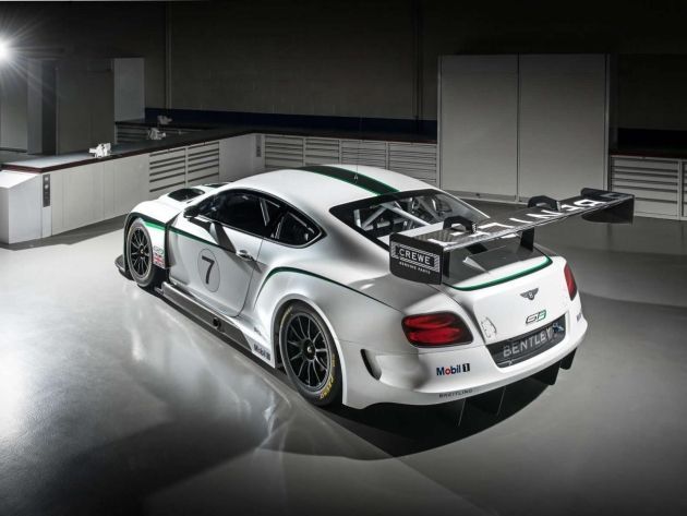 Компания Bentley рассекретила гоночное купе Continental