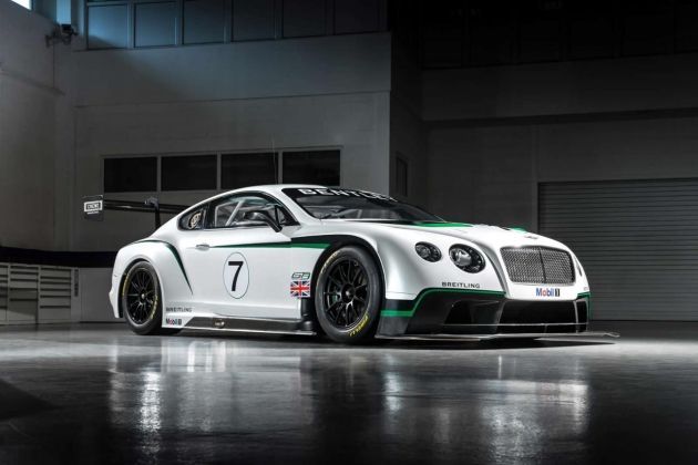 Компания Bentley рассекретила гоночное купе Continental