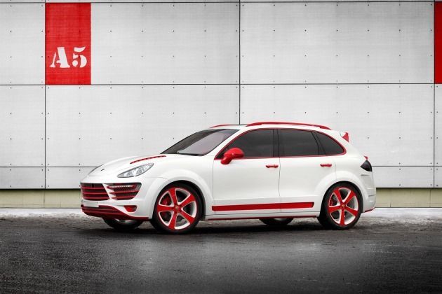 TopCar превратило Porsche Cayenne в «Красного дракона»