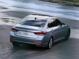 Фотошпионы рассекретили новый седан Hyundai Genesis