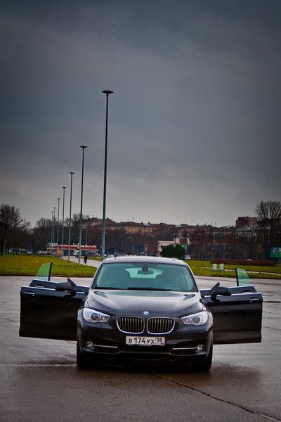 Играем с системой стабилизации за рулем BMW 5 ser GT