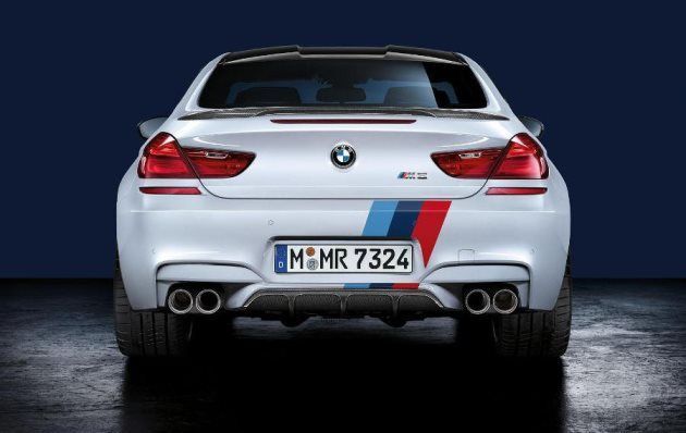BMW подготовил спортивные аксессуары для M5 и M6