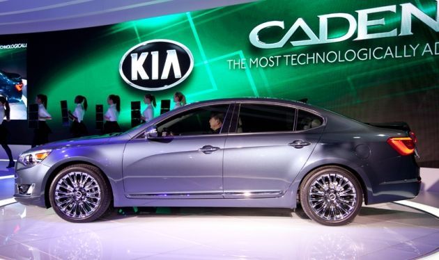 Kia показала в Детройте новый премиум седан Cadenza