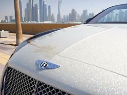 Компания  Luxury Refinish построила Bentley с бриллиантовым капотом