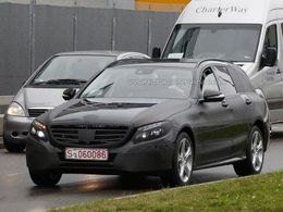 В Германии замечен новый универсал Mercedes С-Класса