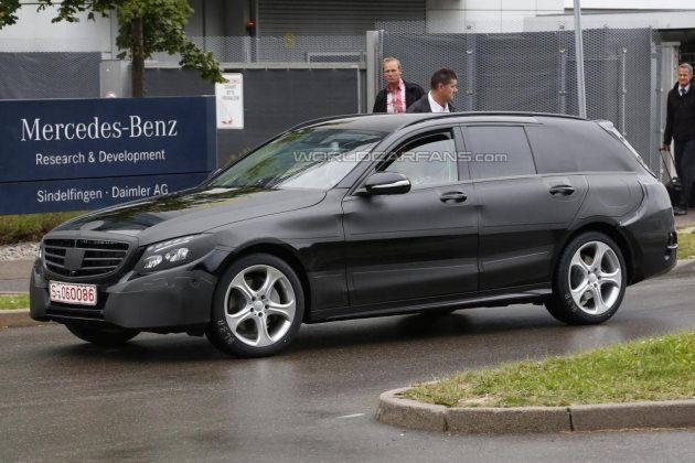 В Германии замечен новый универсал Mercedes С-Класса
