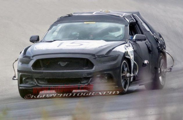 Фотошпионы рассекретили дизайн нового Ford Mustang