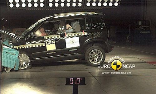 Организация Euro NCAP разбила восемь новых автомобилей