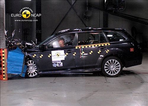 Организация Euro NCAP разбила восемь новых автомобилей