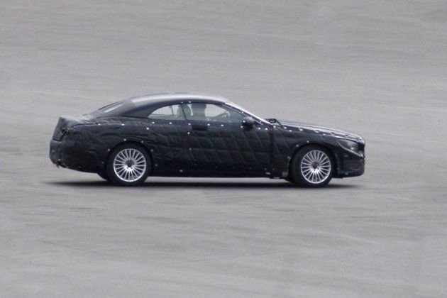 Открытая версия нового Mercedes-Benz S-Класса замечена фотошпионами