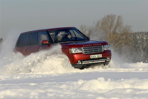 Range Rover и Mercedes-Benz GL