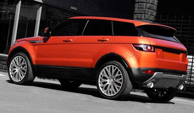 Kahn Design адаптировал тюнинг-пакет Vesuvius для Range Rover Evoque