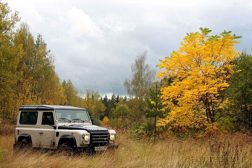 Land Rover Defender: лед и пламя