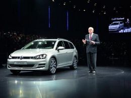 Универсал Volkswagen Golf показали публике