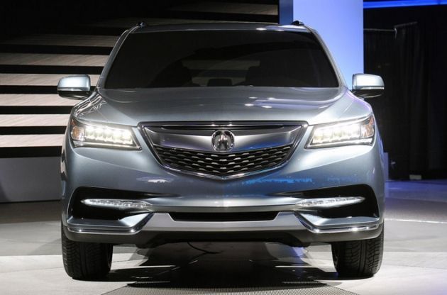 Acura демонстрирует предсерийный вариант MDX