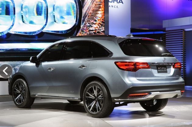 Acura демонстрирует предсерийный вариант MDX