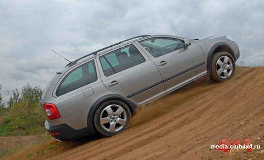 Новый Skoda Octavia Scout стал резвее