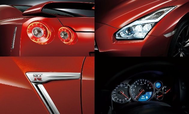 Nissan GT-R обзавелся светодиодными фарами
