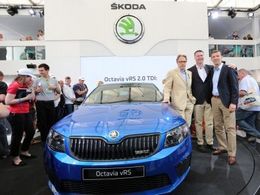 В Гудвуде состоялась мировая премьера новой Skoda Octavia RS