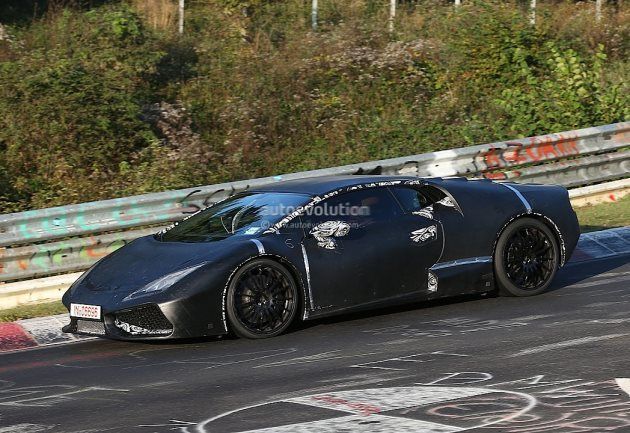 Фотошпионы засняли предсерийную Lamborghini Cabrera