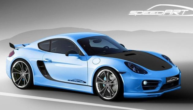 SpeedART превратили Porsche Cayman в спорткар с непроизносимым именем