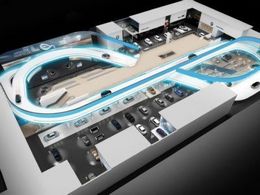 BMW строит мини-трек для Франкфуртского автошоу