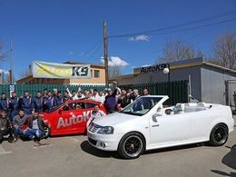 Dacia Logan в кузове купе засветился в Румынии