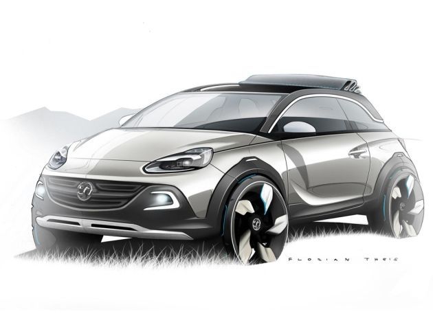 Opel покажет в Женеве кроссовер на базе Adam