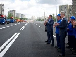 Открыта новая эстакада на Ярославском шоссе